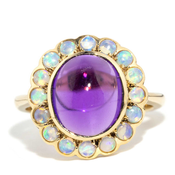 Lauren Amethyst & Opal Ring 9ct Gold* DRAFT Rings Imperial Jewellery Imperial Jewellery - Hamilton 