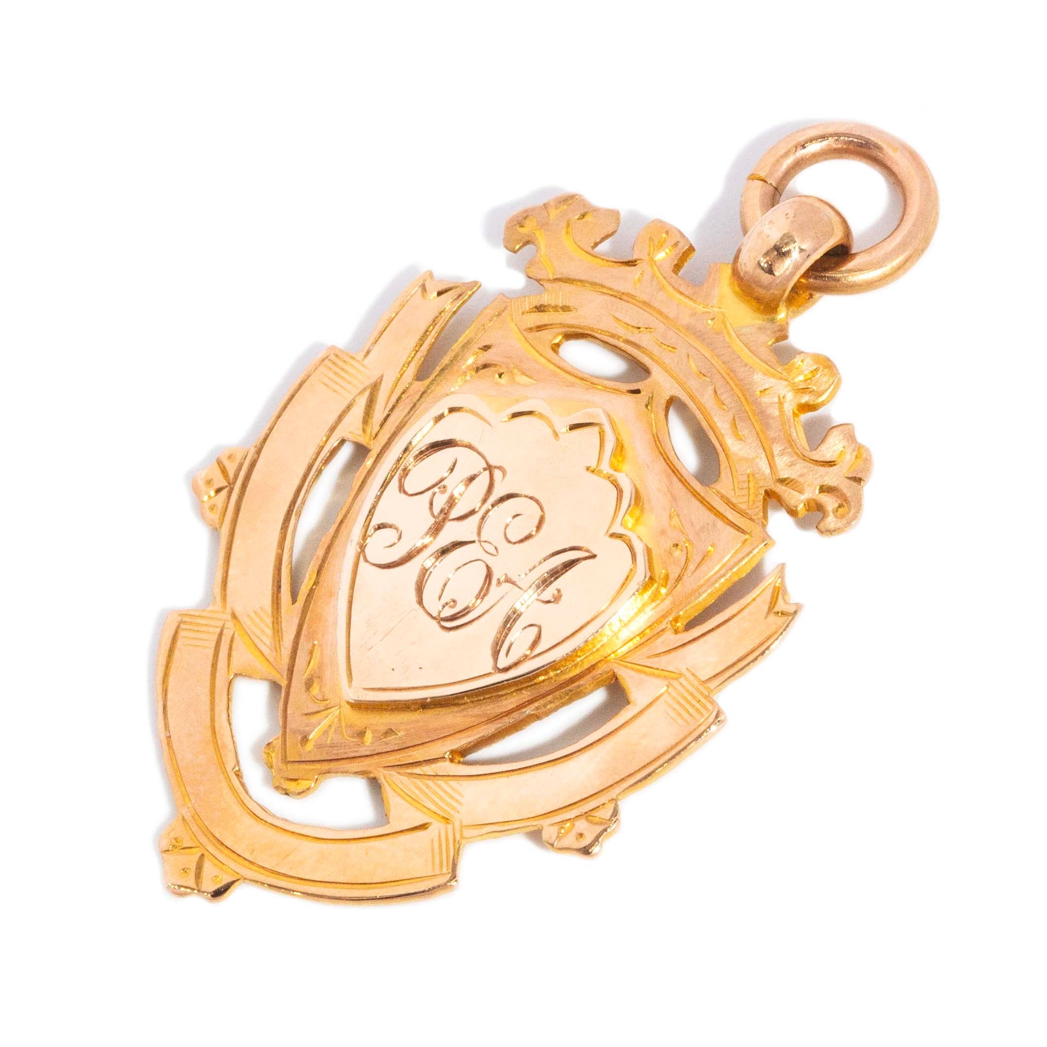 Maelle 1928 Award Pendant 9ct Gold Pendants/Necklaces Imperial Jewellery 