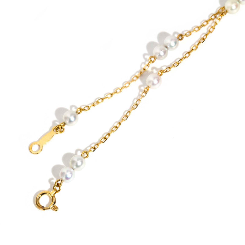 Maha Contemporary Pearl Bracelet 18ct Gold Bracelets/Bangles Imperial Jewellery 