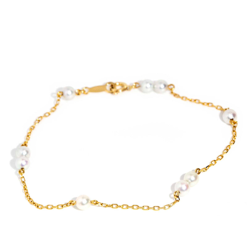 Maha Contemporary Pearl Bracelet 18ct Gold Bracelets/Bangles Imperial Jewellery Imperial Jewellery - Hamilton 