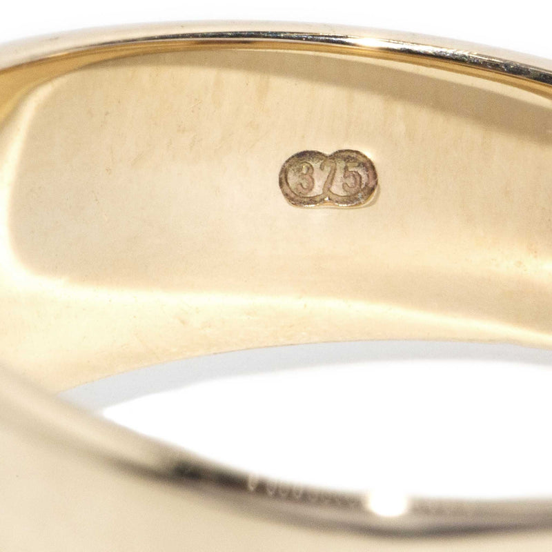 Mannie 1980s 4.6 Carat Garnet Vintage Ring 9ct Gold* GTG Rings Imperial Jewellery 