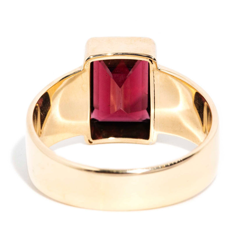 Mannie 1980s 4.6 Carat Garnet Vintage Ring 9ct Gold* GTG Rings Imperial Jewellery 