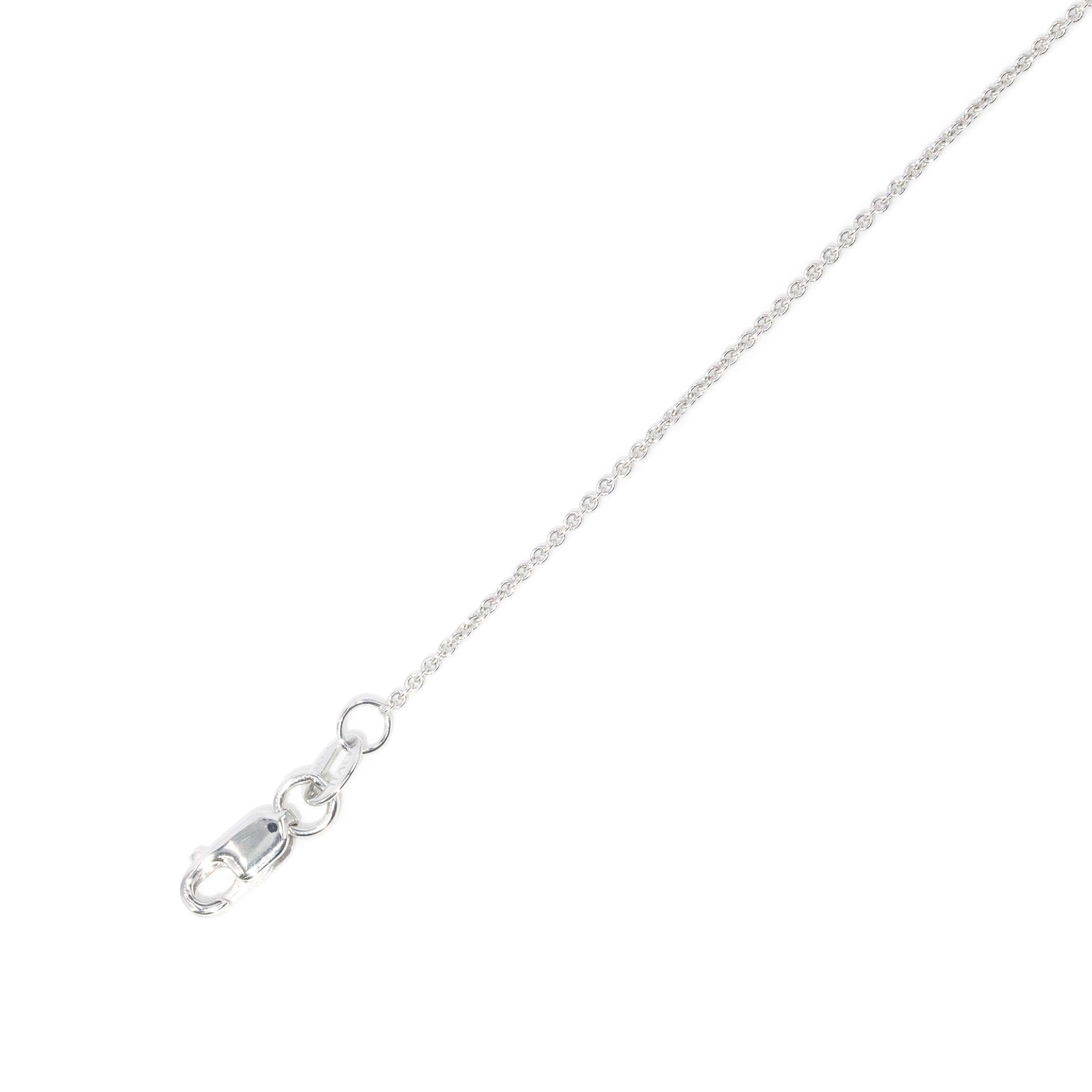 Contemporary Diamond Necklet 9 Carat White Gold