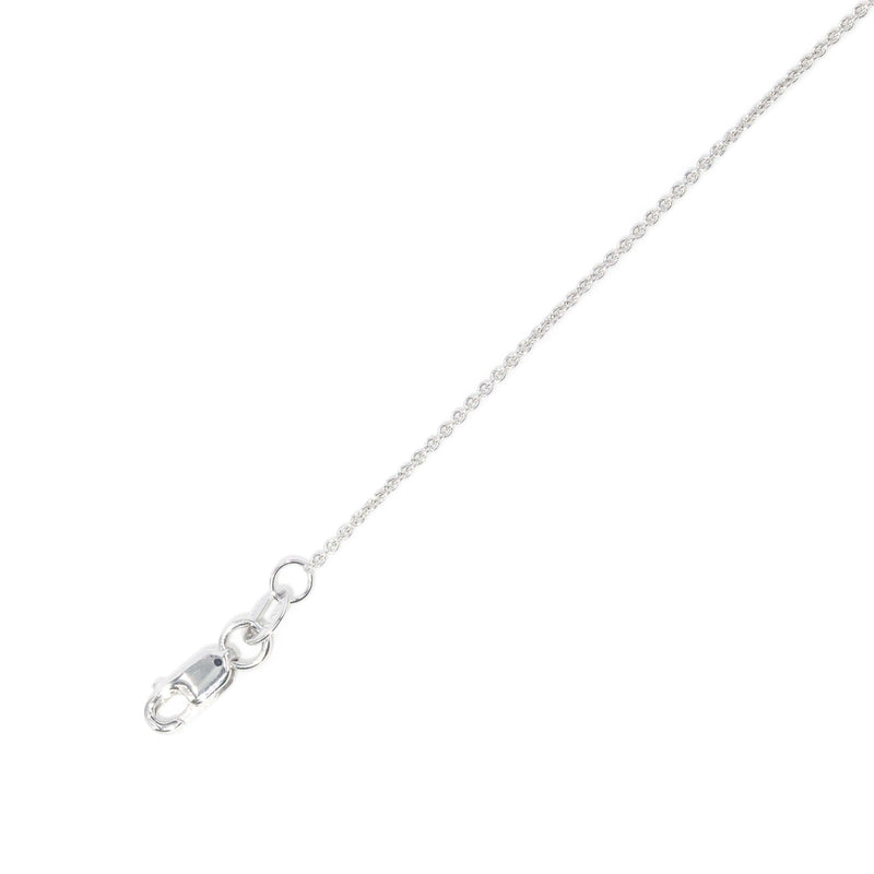 Contemporary Diamond Necklet 9 Carat White Gold