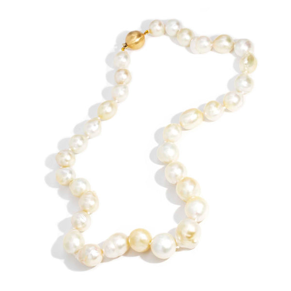 Metis South Sea Pearl Necklace with 9ct Gold Clasp Pendants/Necklaces Imperial Jewellery Imperial Jewellery - Hamilton 