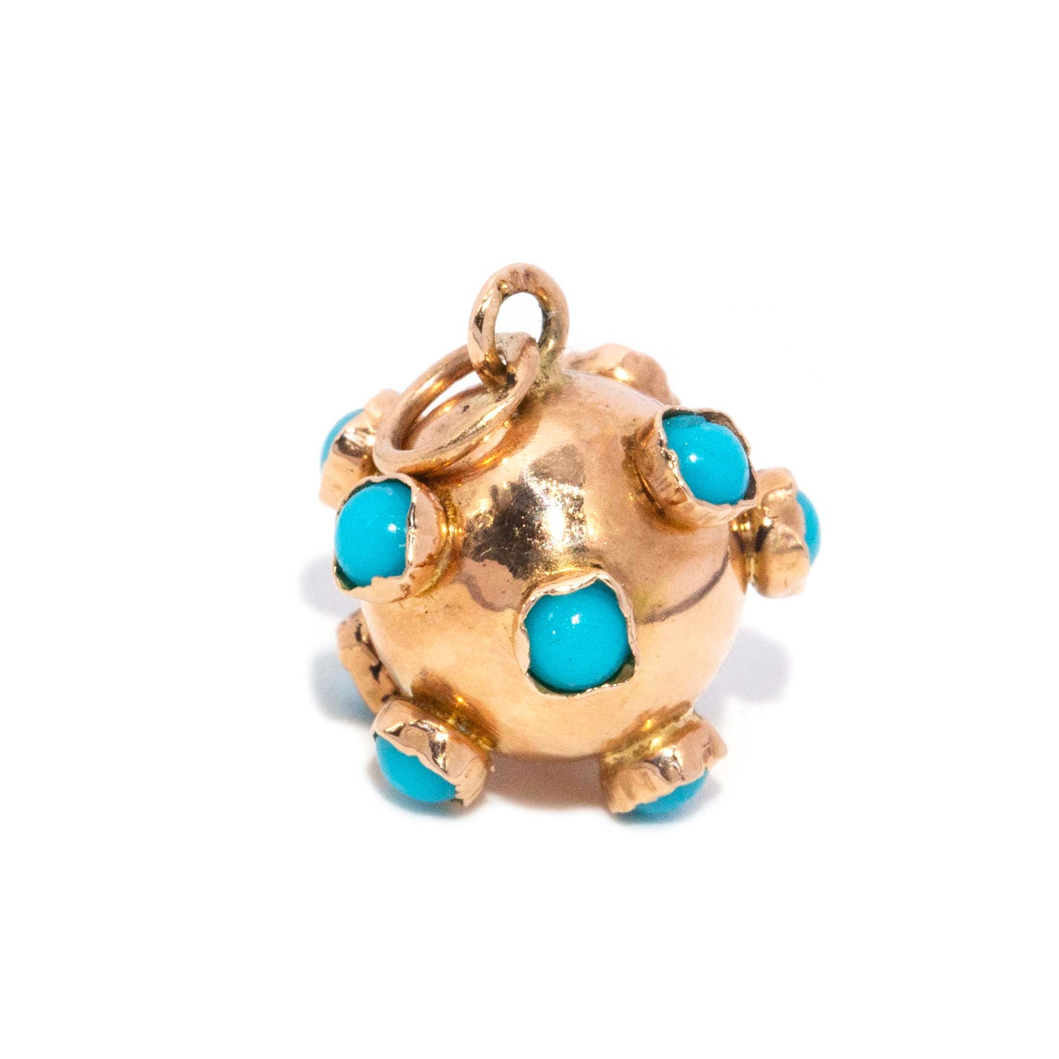 Mina Sputnik Paste Ball Pendant 18ct Rose Gold Pendants/Necklaces Imperial Jewellery 