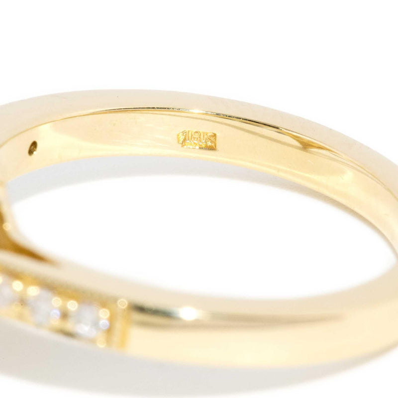 Myka 1.07ct Diamond Cushion Halo Ring 18ct Gold