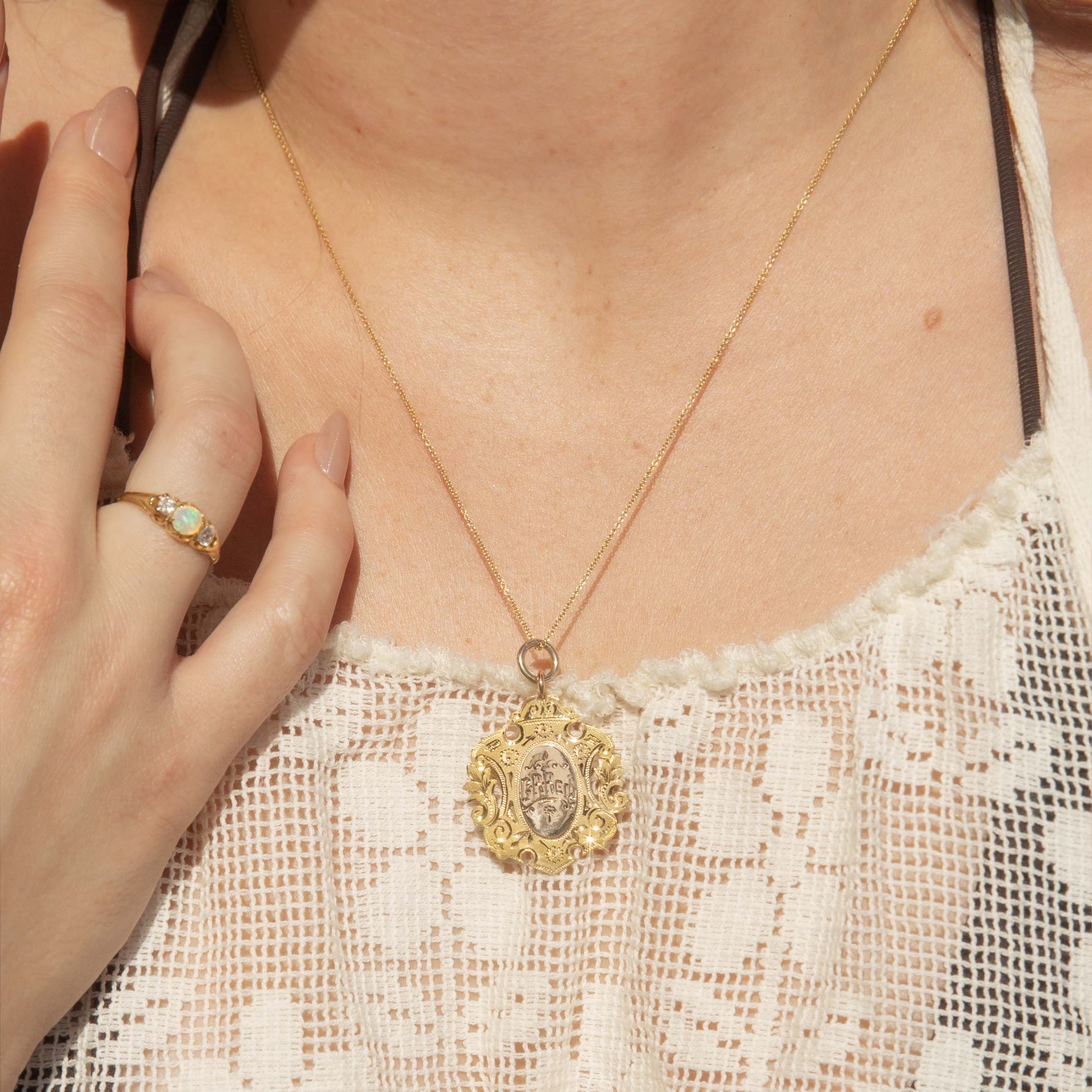 Nelson 1925 Award Presentation Pendant 10ct Gold Pendants/Necklaces Imperial Jewellery 