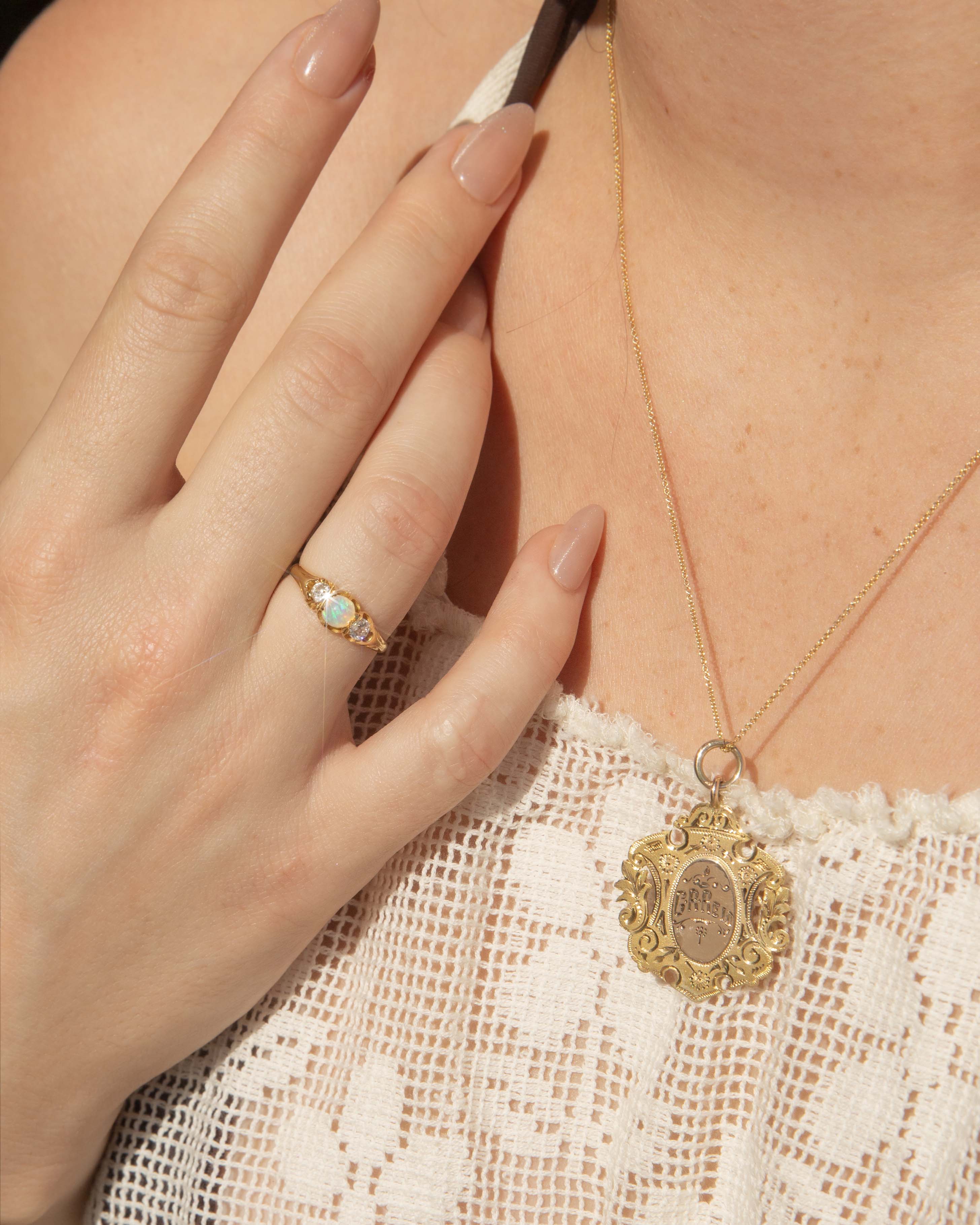 Nelson 1925 Award Presentation Pendant 10ct Gold Pendants/Necklaces Imperial Jewellery 