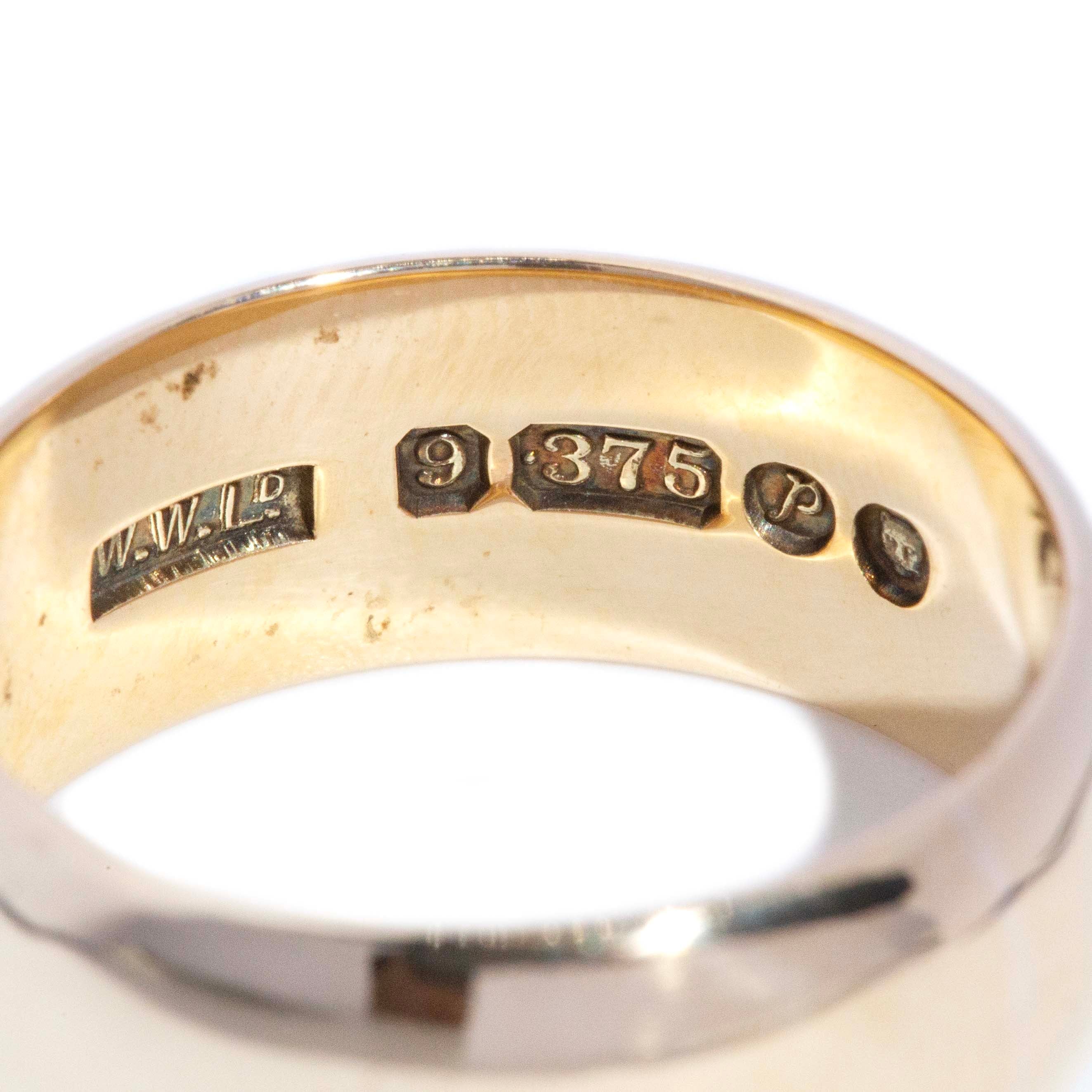 Nyssa 1989 Domed Wedding Band 9ct Gold Rings Imperial Jewellery 