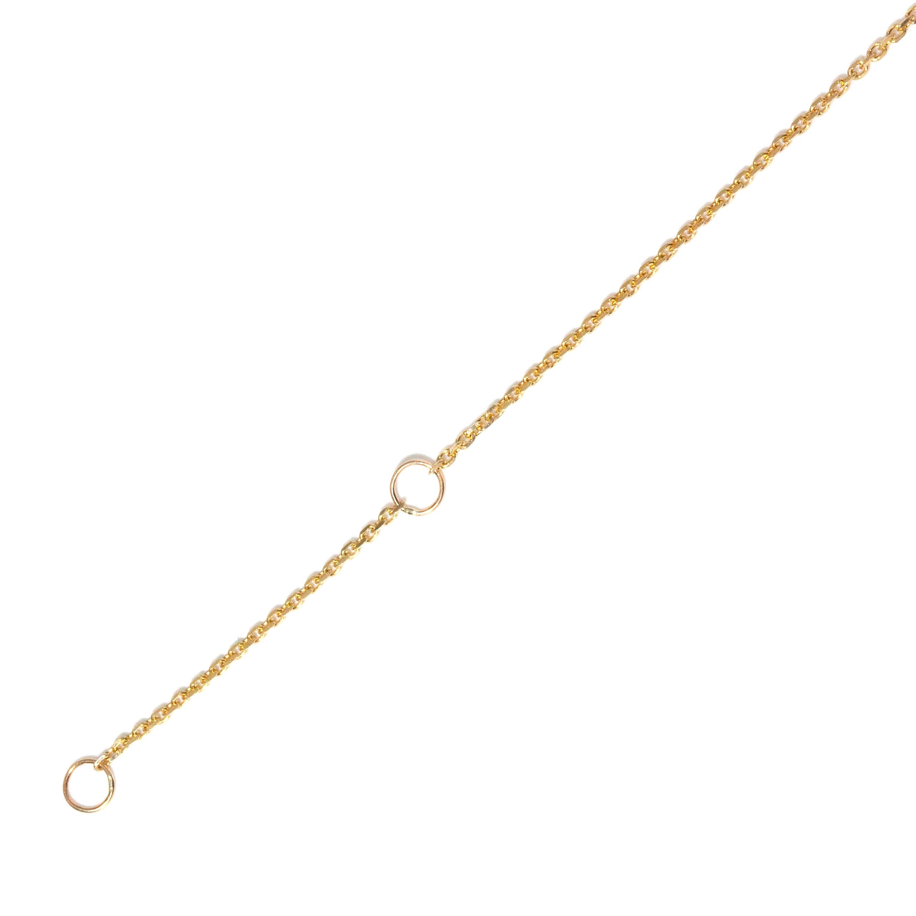 Odessa Opal & Diamond Cable Link Bracelet 10ct Gold Bracelets/Bangles Imperial Jewellery 