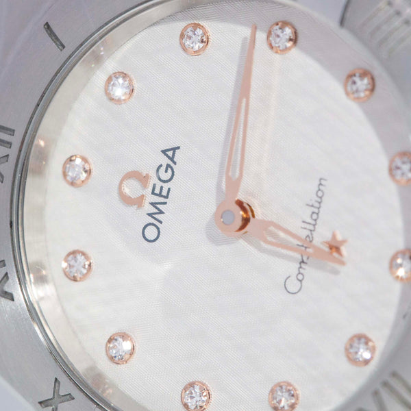 Omega Constellation Diamond "Steel on Steel" Ladies Watch 28mm Watches Imperial Jewellery 