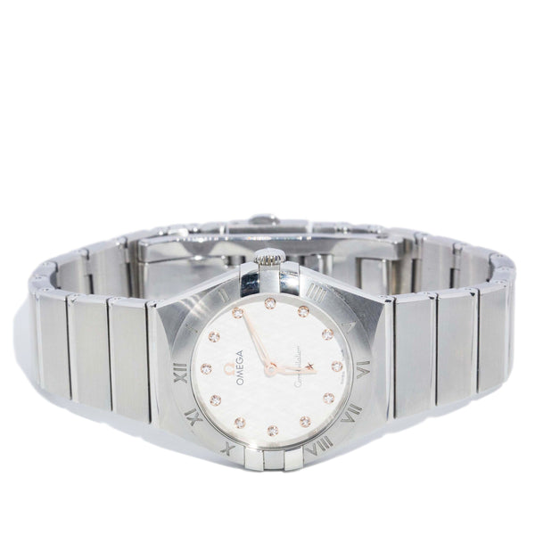 Omega Constellation Diamond "Steel on Steel" Ladies Watch 28mm Watches Imperial Jewellery 