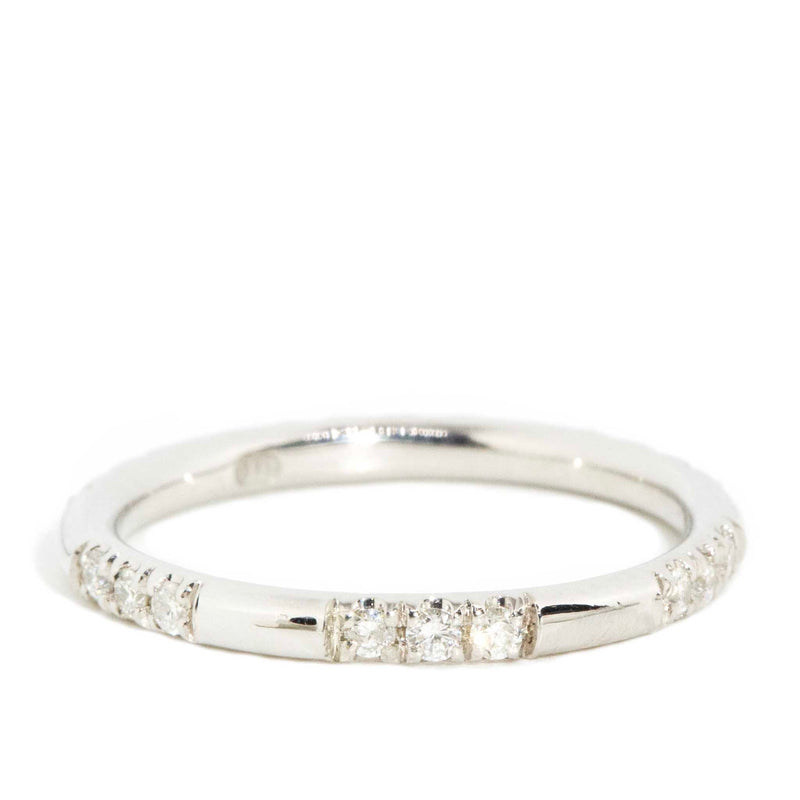 Palermo 0.25 Carat Recycled Diamond Stacking Ring 18ct Rings Imperial Jewellery 