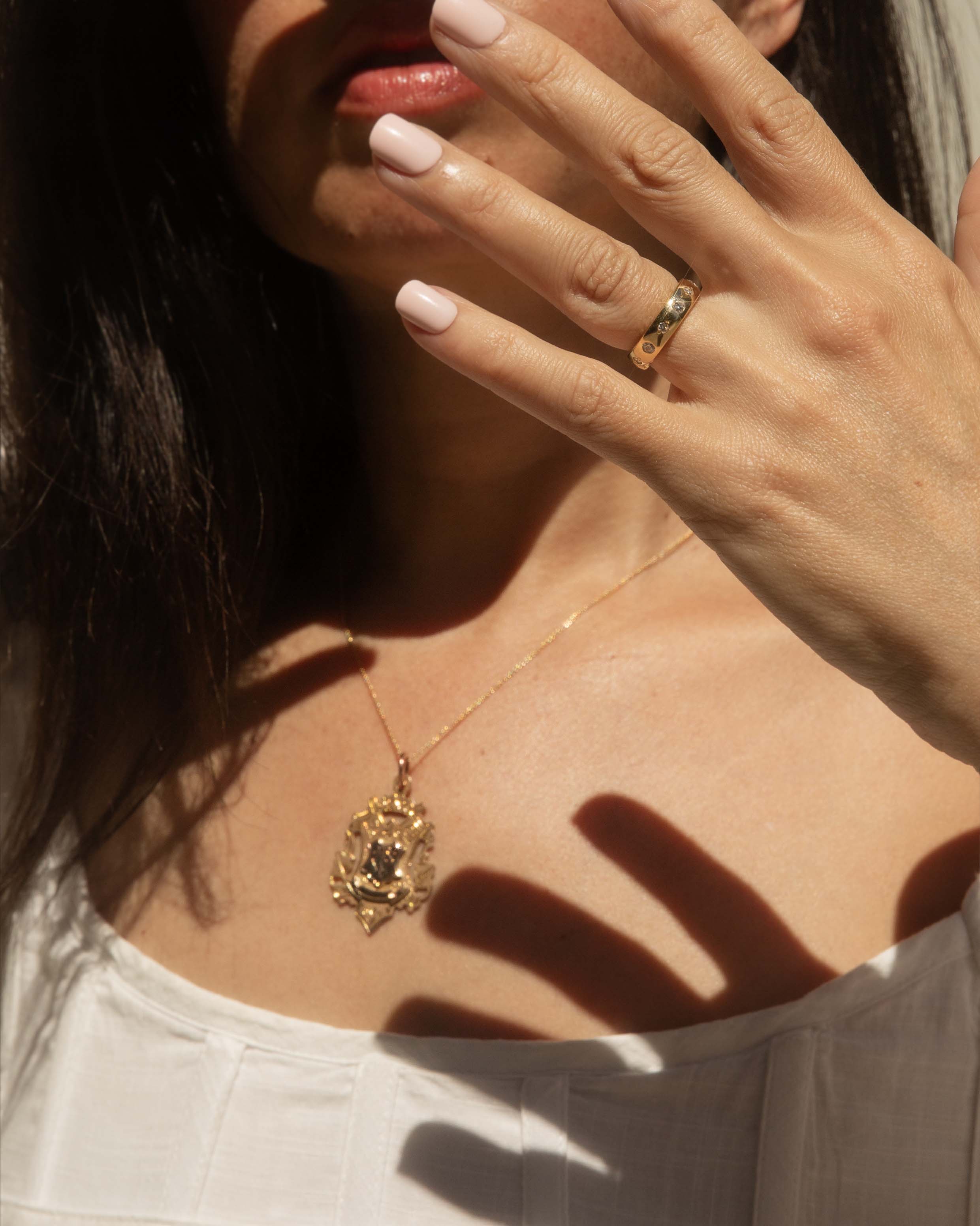 Palmerston 1906 Award Presentation Pendant 9ct Gold Pendants/Necklaces Imperial Jewellery 