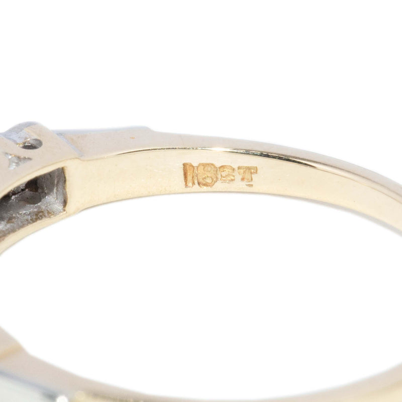 Vintage Circa 1950s Diamond Eternity Ring 18 Carat Gold