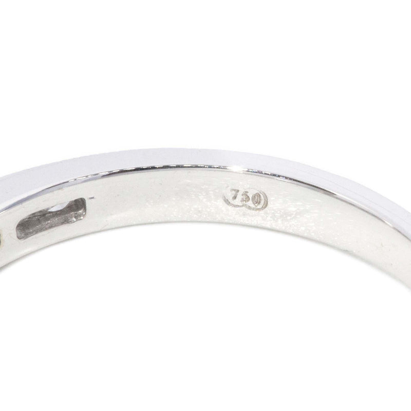 Contemporary Brilliant Diamond Eternity Ring 18 Carat White Gold