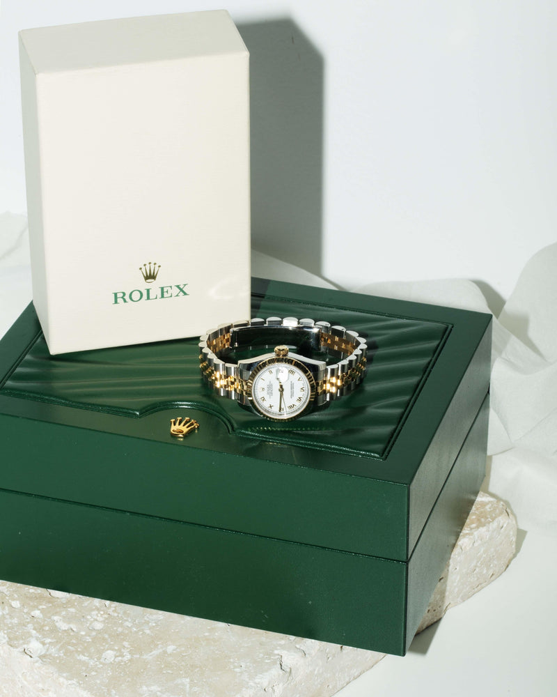 Rolex Datejust Roselor 18 Carat Yellow Gold Jubilee Bracelet 26mm