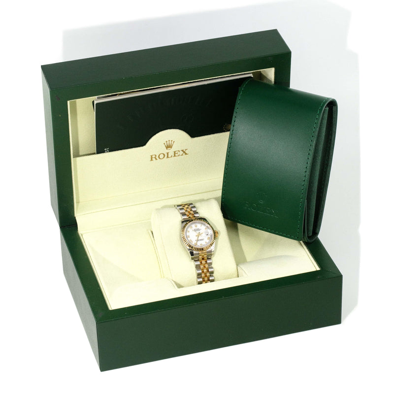 Rolex Datejust Roselor 18 Carat Yellow Gold Jubilee Bracelet 26mm