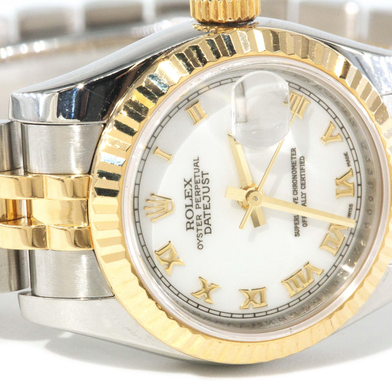 Rolex Datejust Roselor 18 Carat Yellow Gold Jubilee Bracelet 26mm