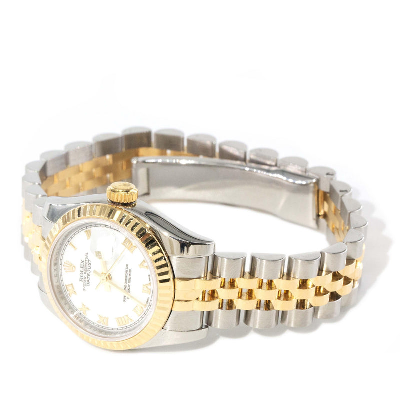 Rolex Datejust Roselor 18 Carat Yellow Gold Jubilee Bracelet 26mm