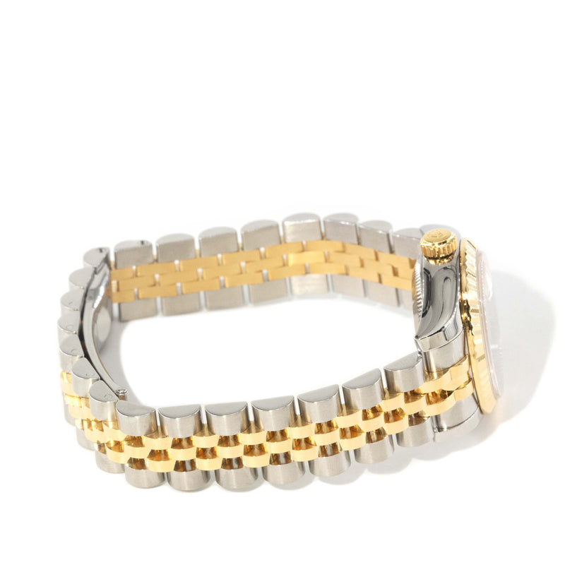 Rolex Datejust Roselor 18 Carat Yellow Gold Jubilee Bracelet 26mm