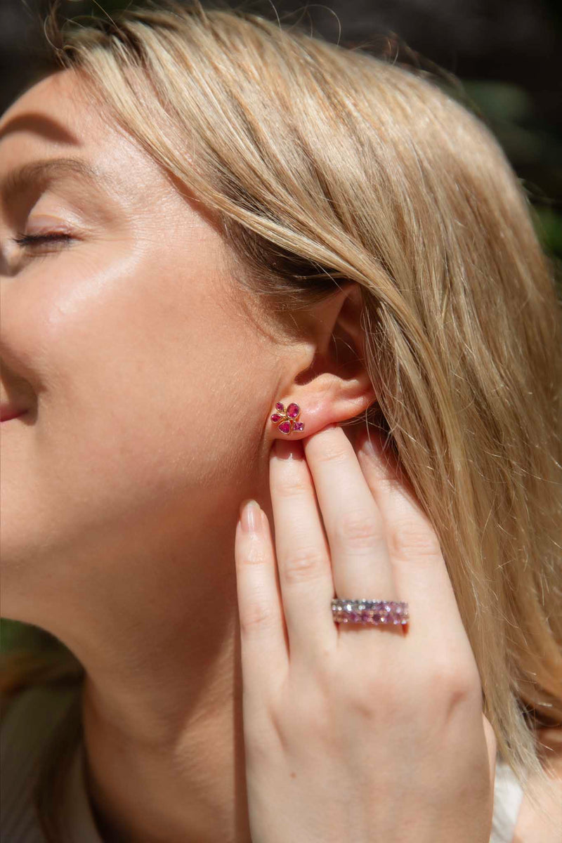 925 Silver Earrings hinged Hoop rings for women – Karizma Jewels