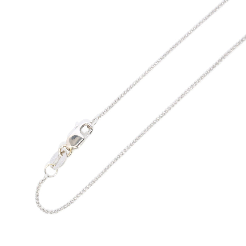 Contemporary Diamond Flower Pendant & Chain 18 Carat White Gold