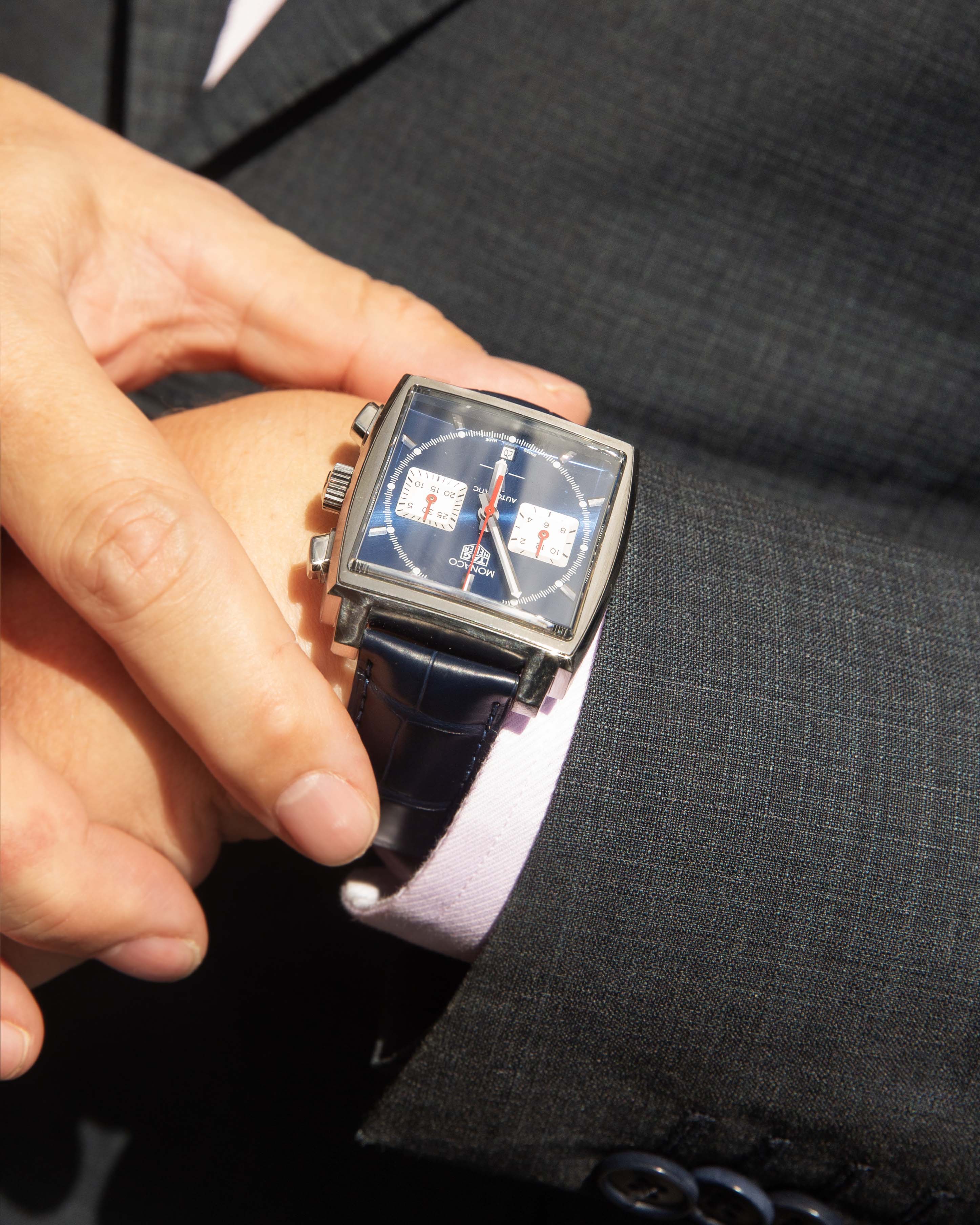 TAG Heuer Monaco Caliber 02 Watch Watches Imperial Jewellery 