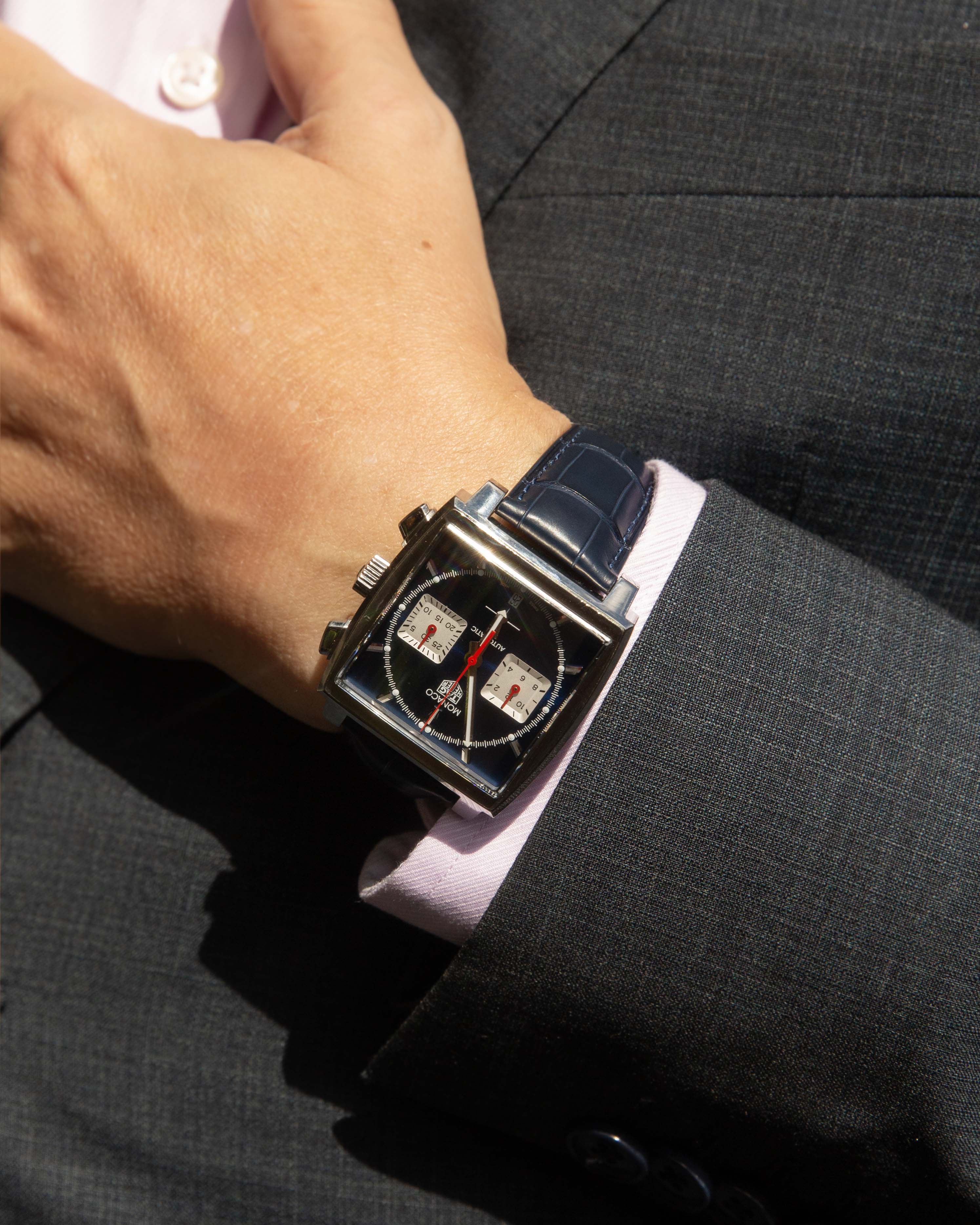 TAG Heuer Monaco Caliber 02 Watch Watches Imperial Jewellery 