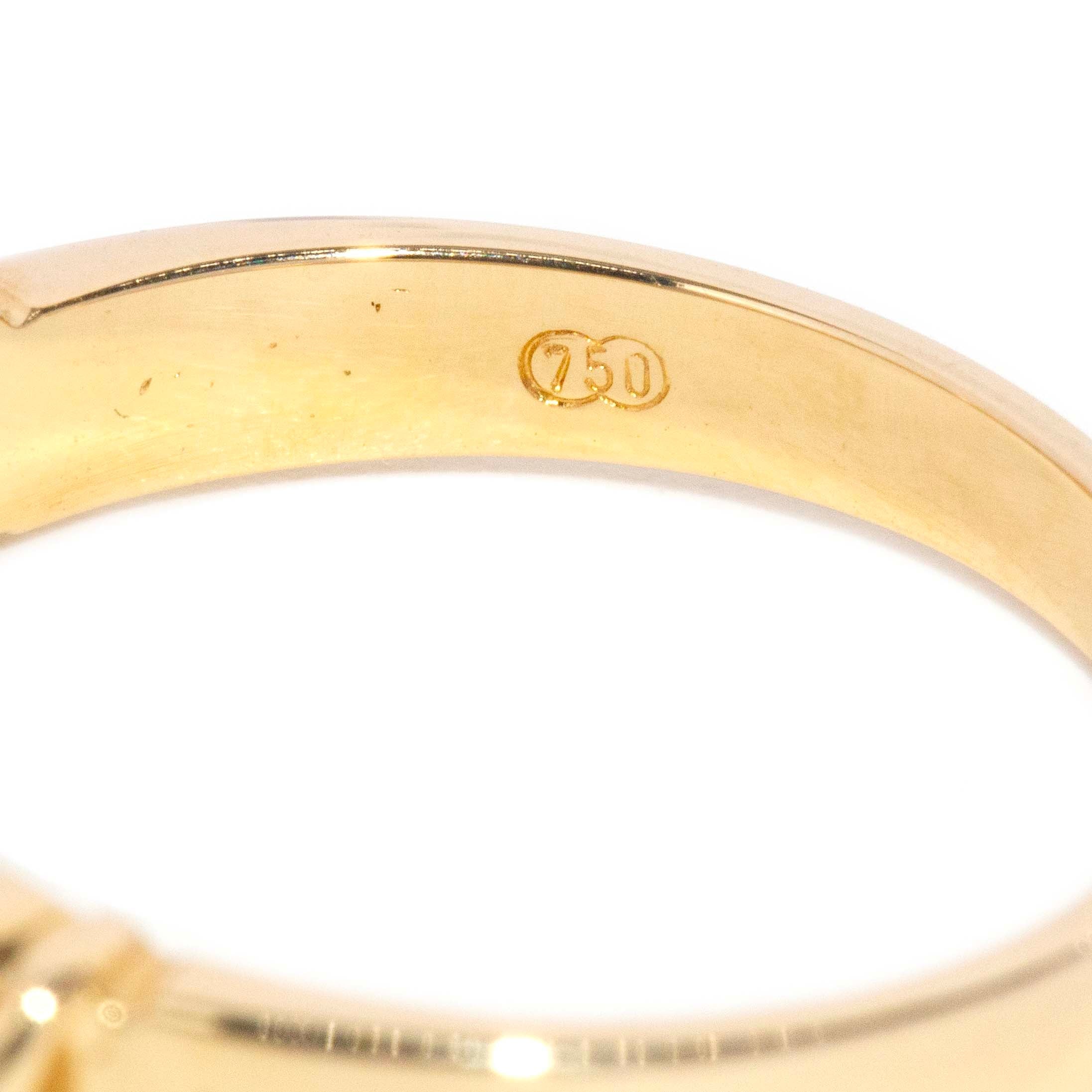 Tamara Vintage Diamond Eternity Ring 18ct Gold Rings Imperial Jewellery 