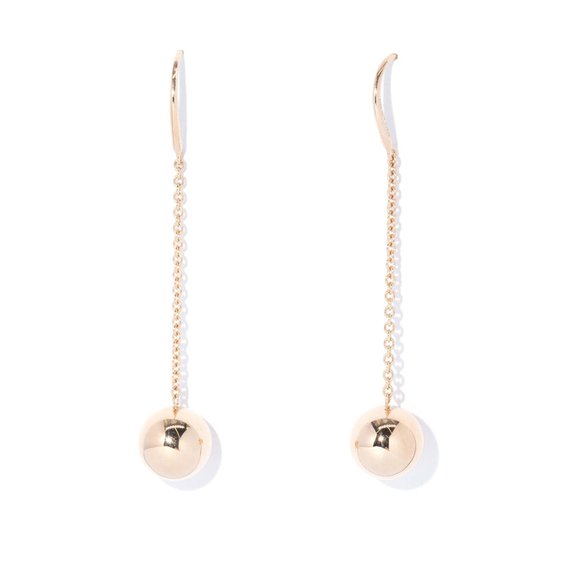Contemporary & Co Ball Hook Earrings 18 Carat Rose Gold