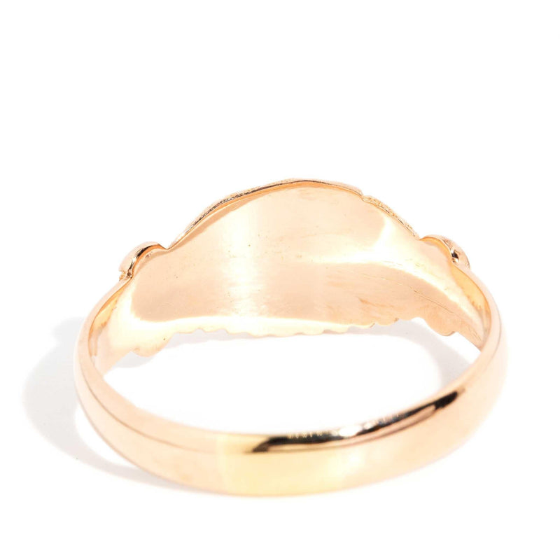 April 1930s Fede Loyalty Ring 15ct Yellow Gold