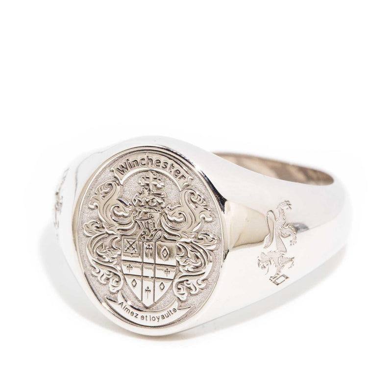 Wentworth Sterling Silver Winchester Ring