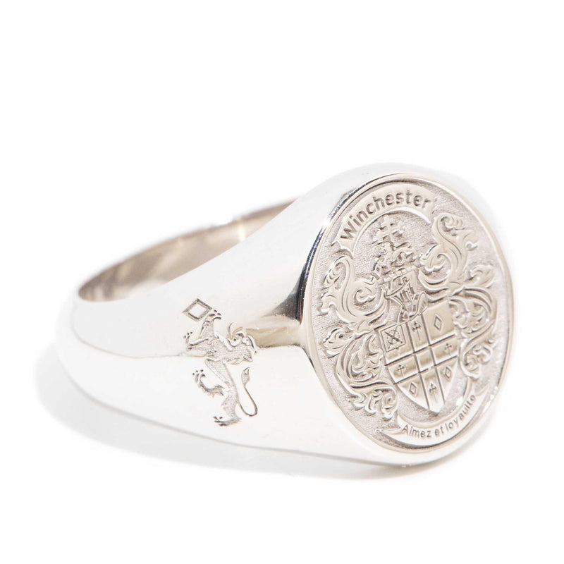 Wentworth Sterling Silver Winchester Ring