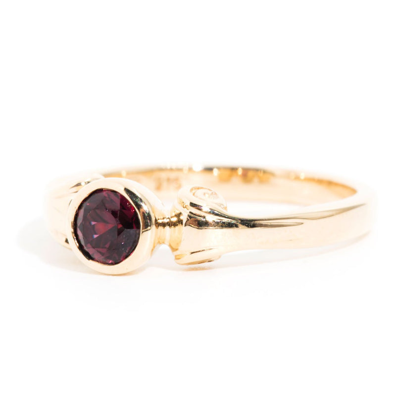 Aaliyah 9ct Gold Ruby Solitaire Ring*OB Rings Imperial Jewellery 