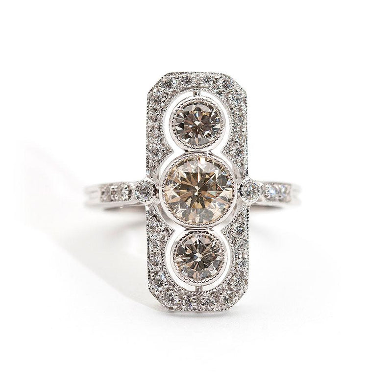 Adelaide Diamond Vintage Ring Ring Imperial Jewellery - Auctions, Antique, Vintage & Estate 