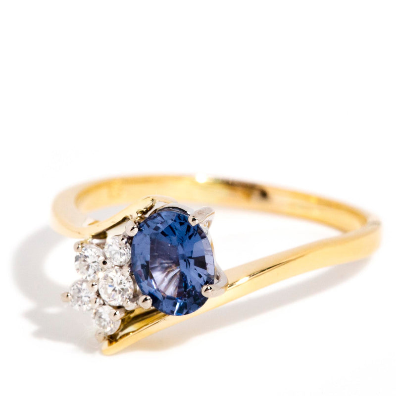 Alice Sapphire and Diamond Ring 18ct Yellow Gold* DRAFT (GEMMO INCOMPLETE) Rings Imperial Jewellery 