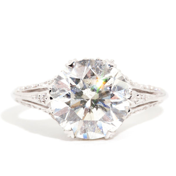 Amari 4.01 Carat ADGL Certified Diamond Engagement Ring Rings Imperial Jewellery Imperial Jewellery - Hamilton