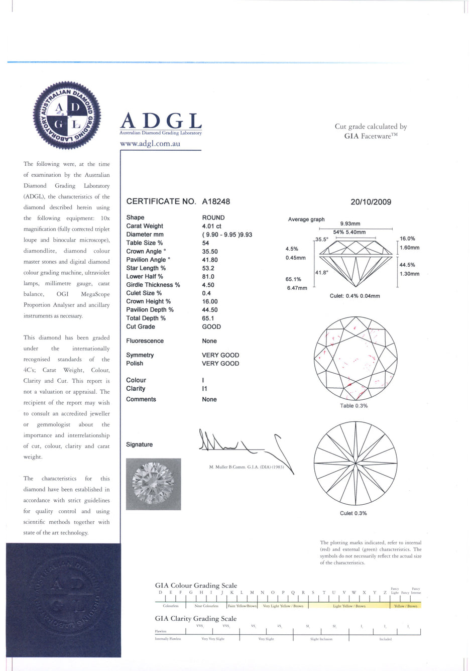 Amari 4.01 Carat Certified Round Diamond Vintage-Inspired Ring Rings Imperial Jewellery