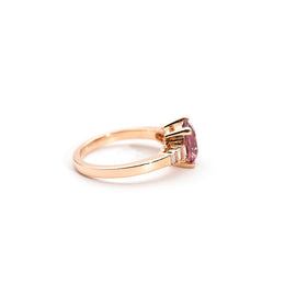 Angelina Pink Spinel and Diamond Ring Ring Imperial Jewellery - Auctions, Antique, Vintage & Estate 