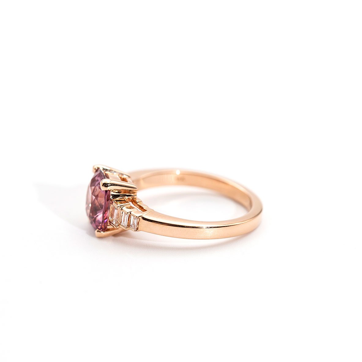 Angelina Pink Spinel and Diamond Ring Ring Imperial Jewellery - Auctions, Antique, Vintage & Estate 