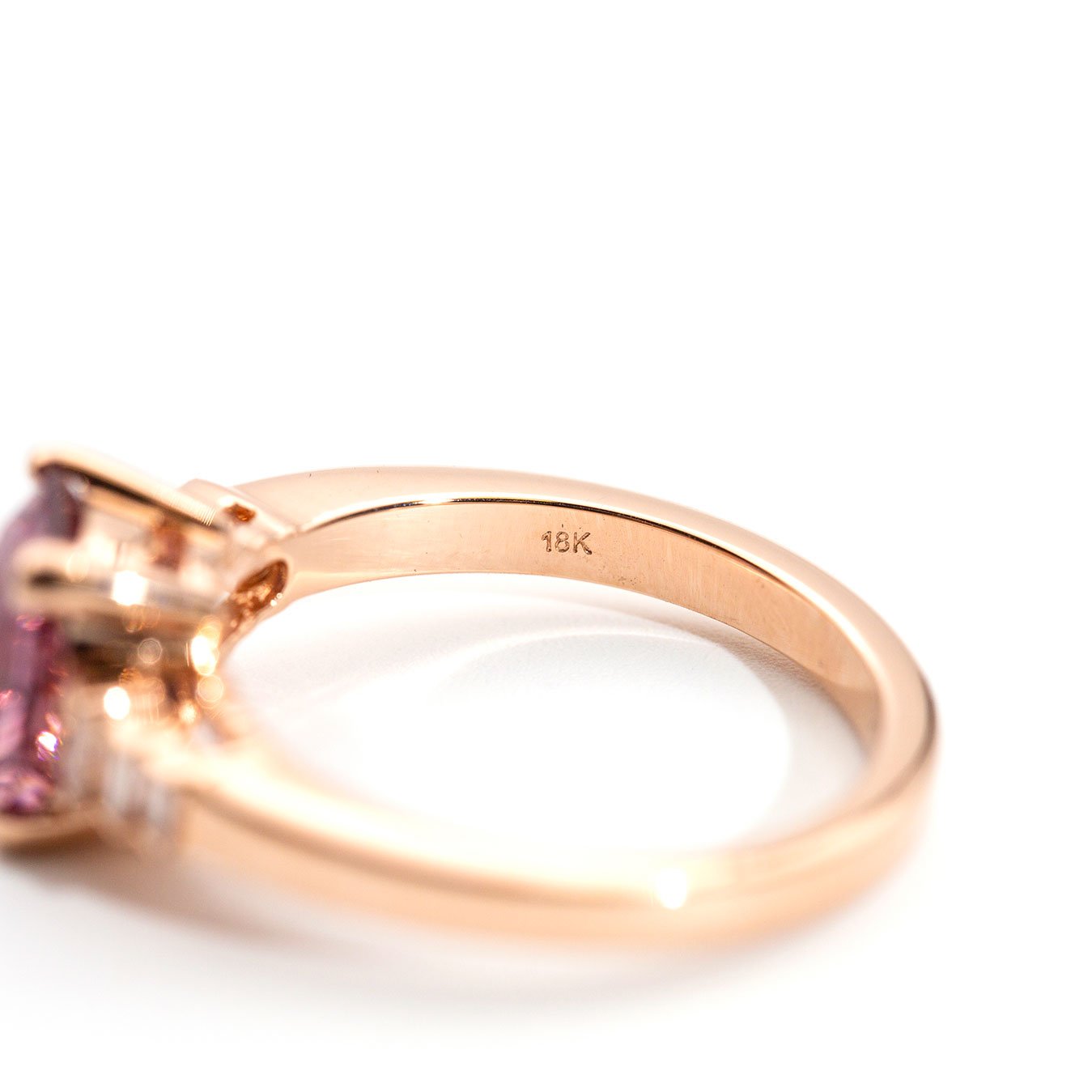 Angelina Pink Spinel and Diamond Ring Ring Imperial Jewellery - Auctions, Antique, Vintage & Estate 