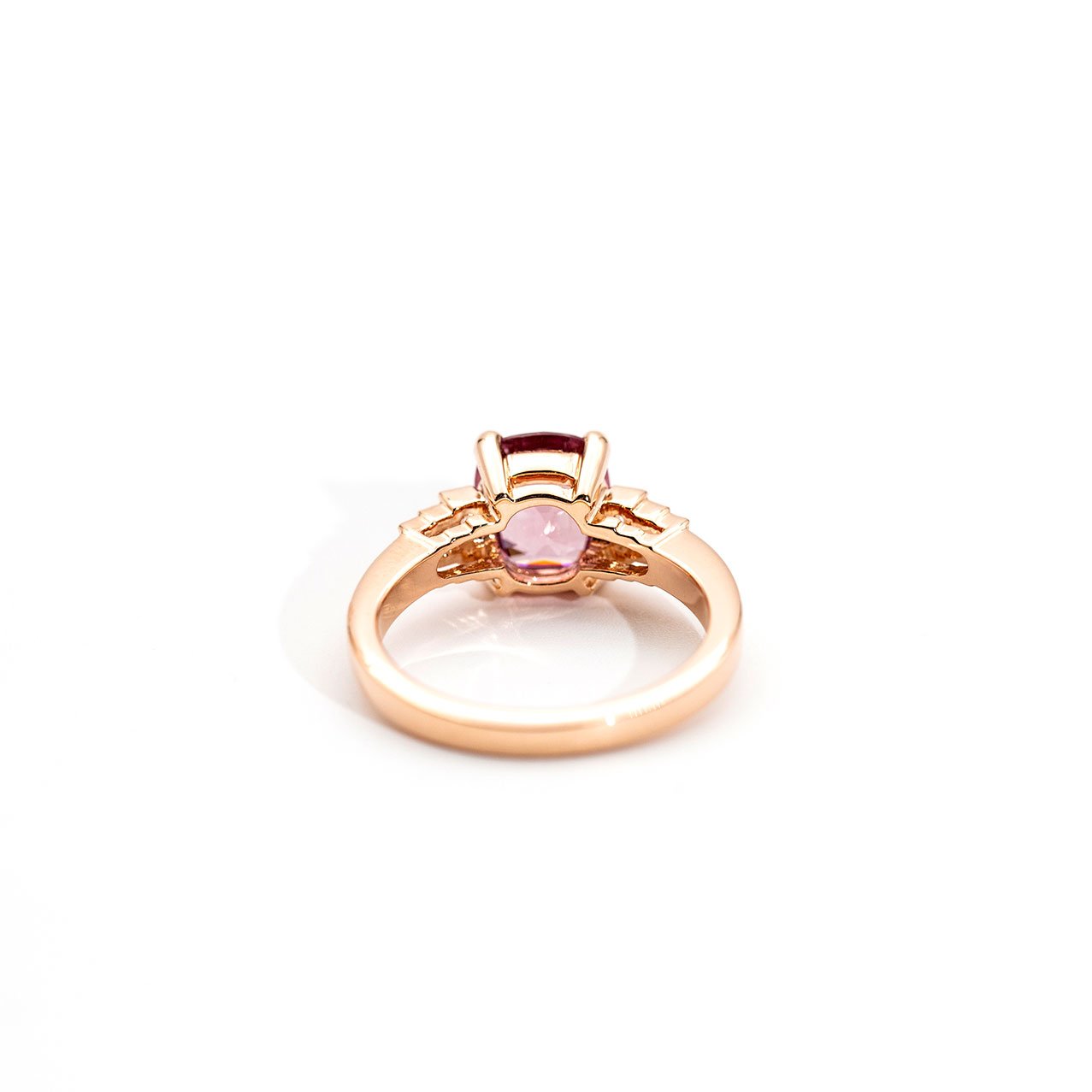 Angelina Pink Spinel and Diamond Ring Ring Imperial Jewellery - Auctions, Antique, Vintage & Estate 