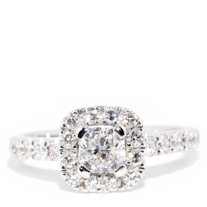 Anya 18ct White Gold Diamond Cluster Ring* SIZE Rings Imperial Jewellery Imperial Jewellery - Hamilton 