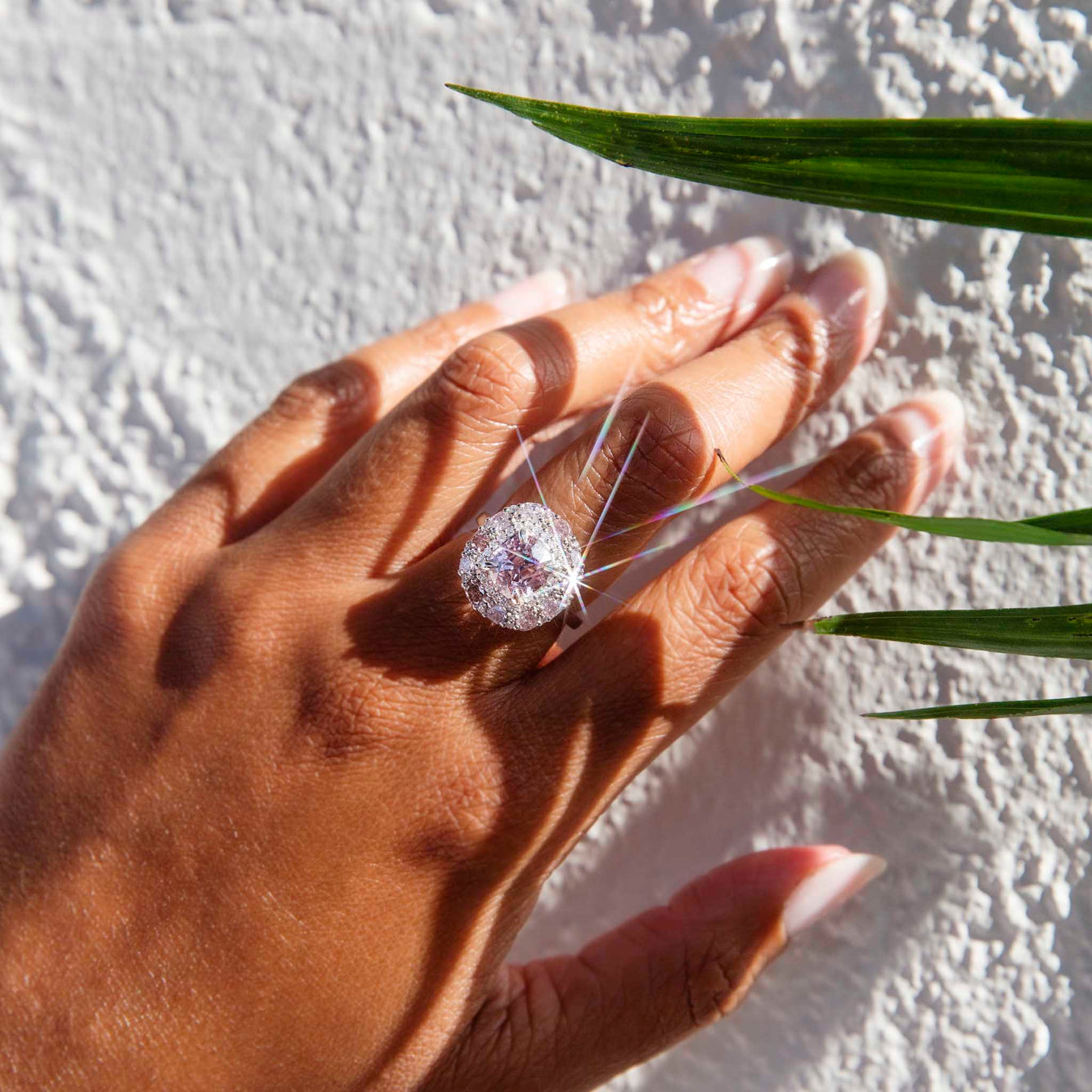 Astrid Pink & Purple Diamond & Cushion Cut Spinel Ring* LB Rings Imperial Jewellery 