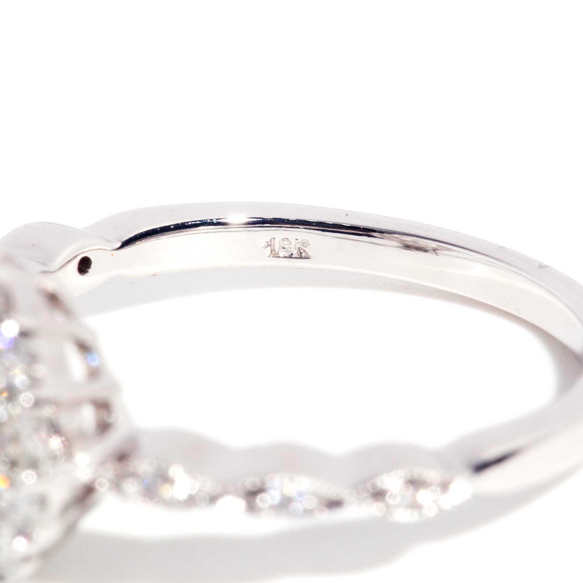 Atlas 1.27 Carat GIA Certified Diamond Halo Ring* OB Rings Imperial Jewellery 