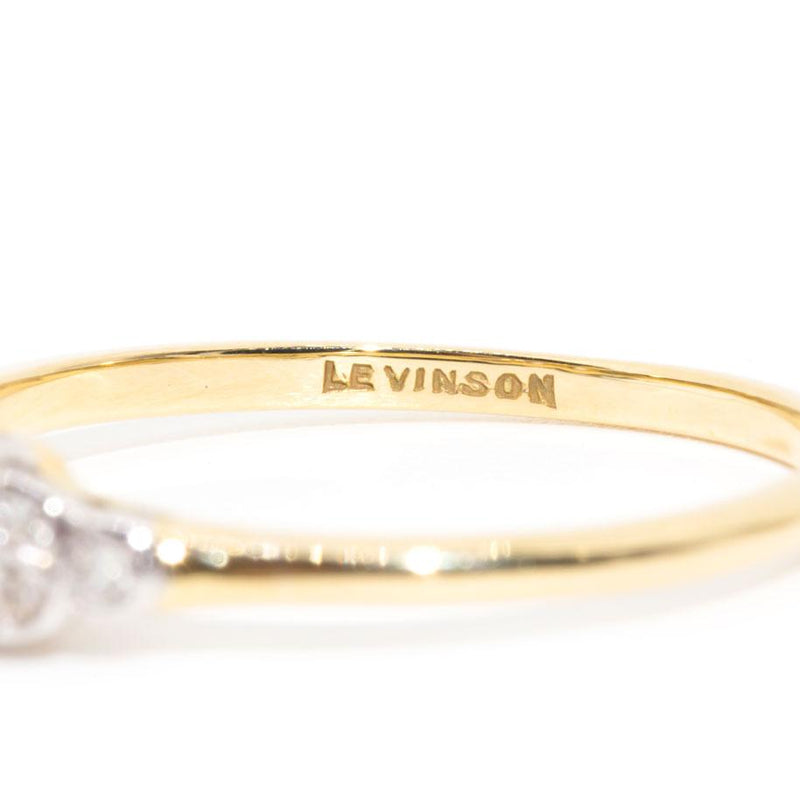 Aubrie 18 Carat Yellow White Gold Diamond Ring** Rings Imperial Jewellery 