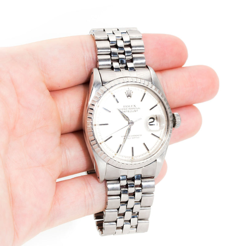 Authentic Rolex Oyster Perpetual Datejust Superlative Vintage