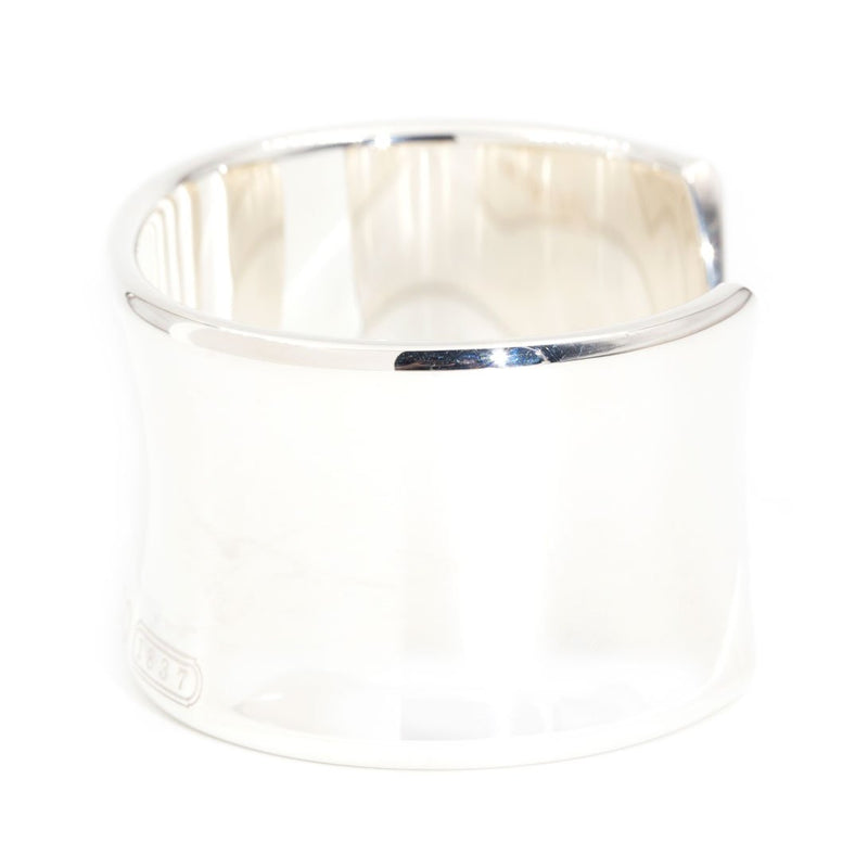 Authentic Tiffany & Co. "1837" Wide Cuff in Sterling Silver Bracelets/Bangles Tiffany & Co.